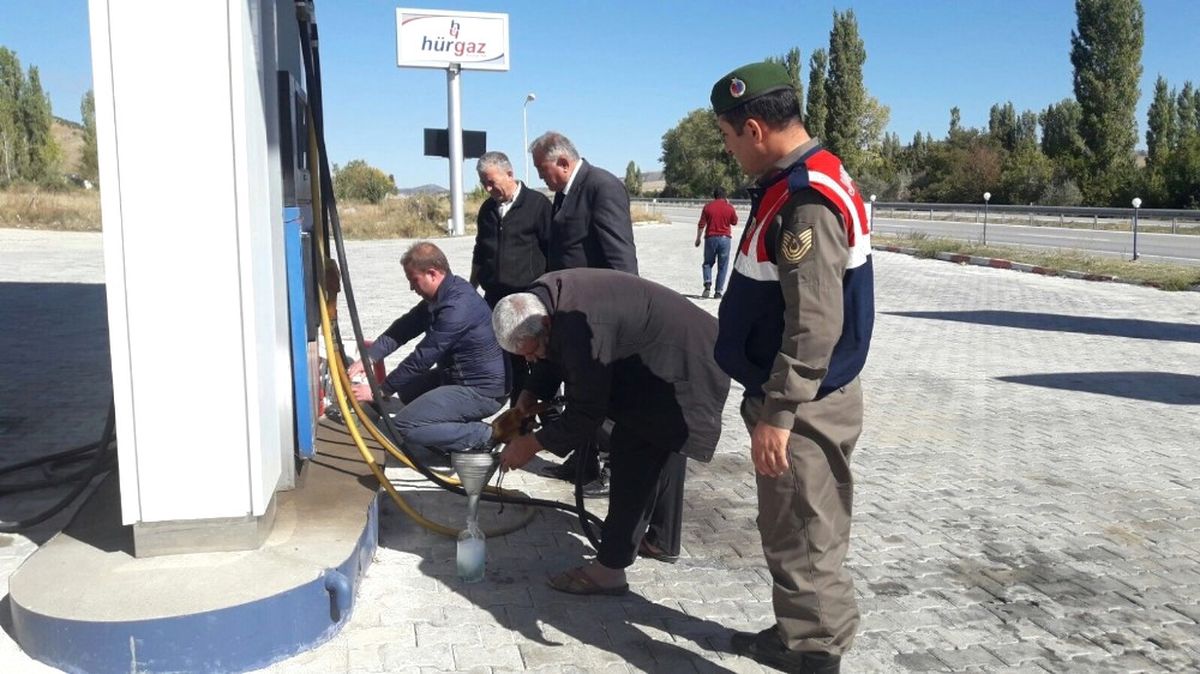 Çorum\'daki Akaryakıt ve Lpg İstasyonları Denetlendi