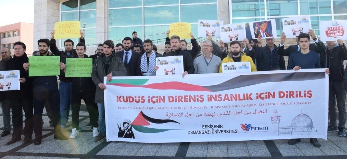 Esogü\'de \'Kudüs İçin Direniş İnsanlık İçin Diriliş\' Etkinliği