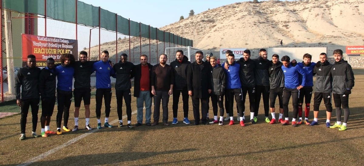 Gazilerden Yeni Malatyaspor\'a Moral