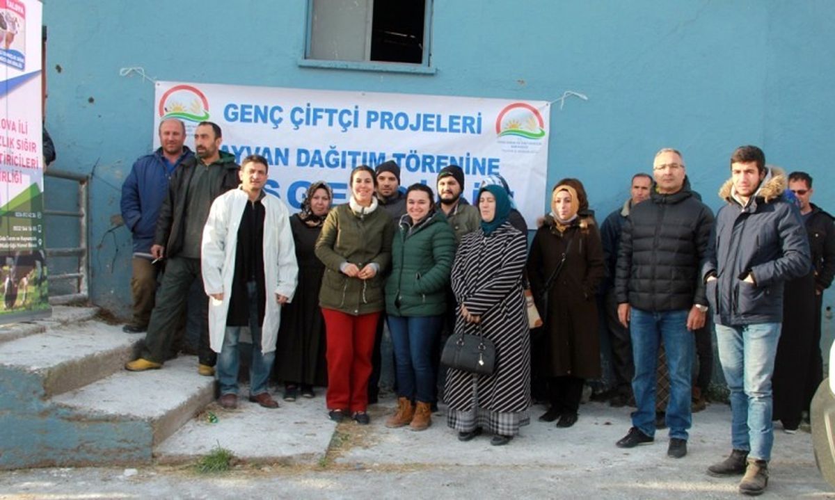 Genç Çiftçilere Düve
