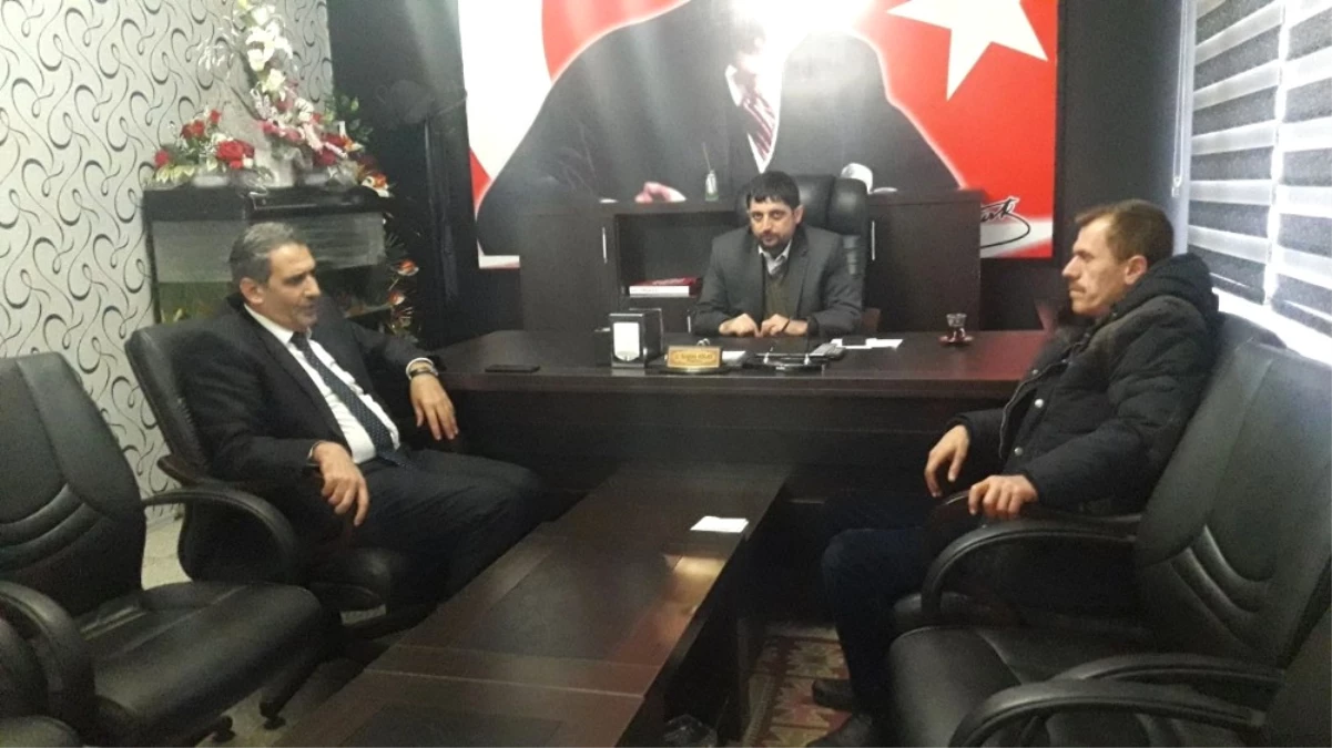 İl Genel Meclis Başkanı Erdoğan Agad Başkanı Aslan ile Bir Araya Geldi