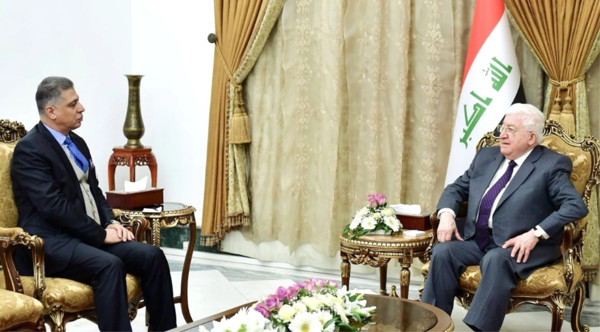 Irak Cumhurbaşkanı, Türkmen Liderle Görüştü