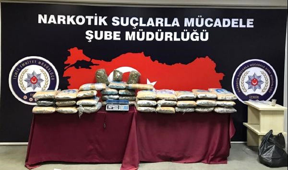 İzmir\'de Uyuşturucu Tacirlerine Darbe