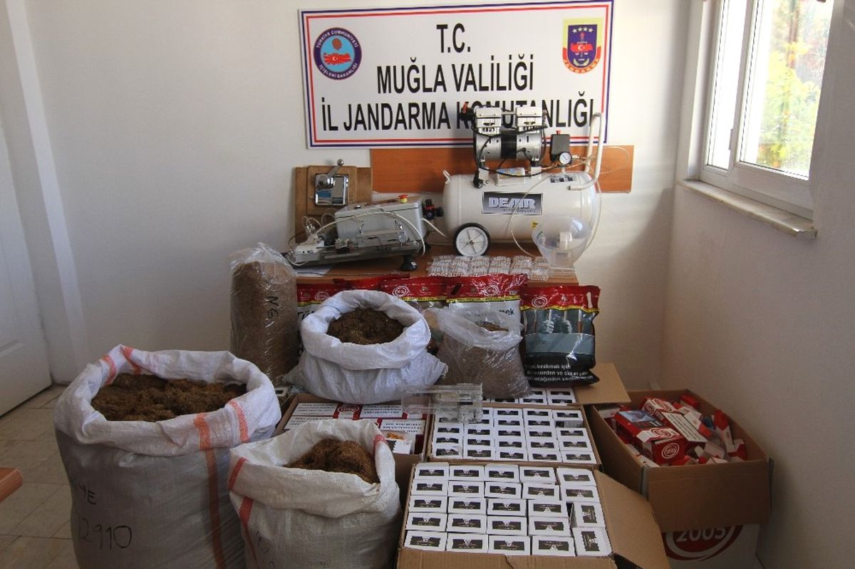 Jandarmadan Kaçak Sigara Operasyonu