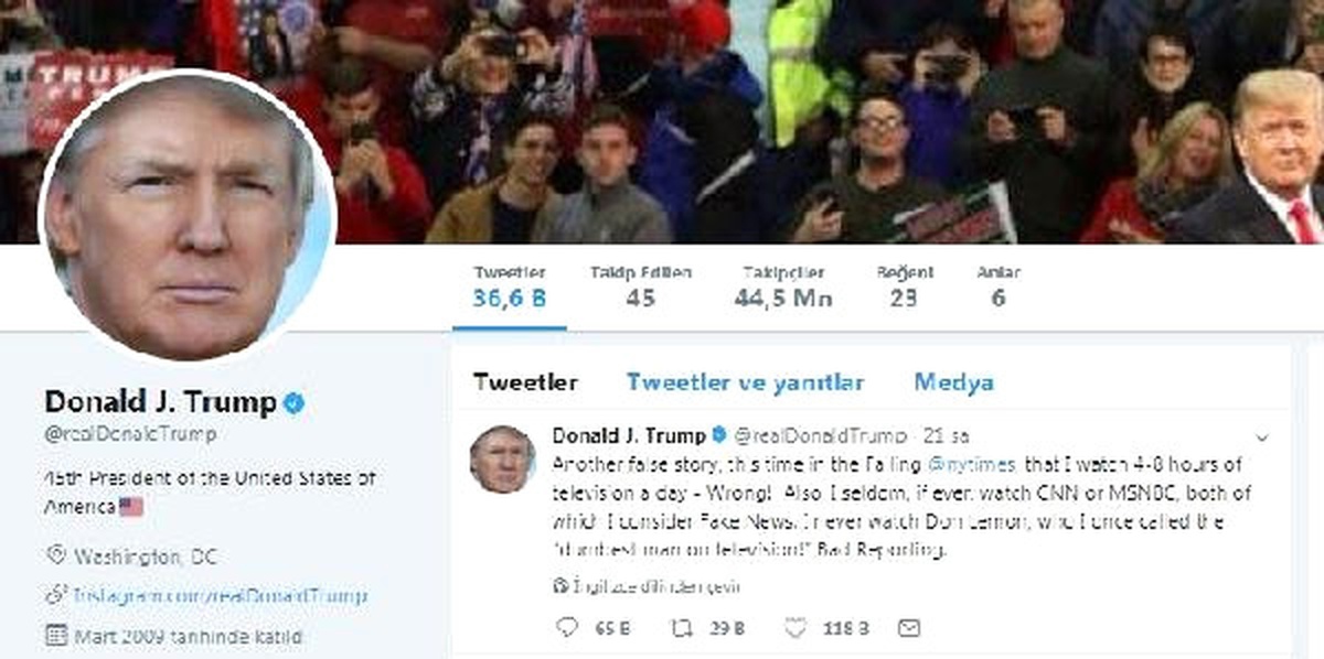 Kremlin: Trump\'ın Tweet\'leri Rusya İçin Resmi Açıklama Niteliğindedir