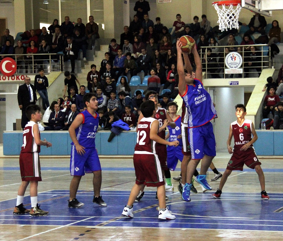 Malatya\'da Basketbol Şampiyonası