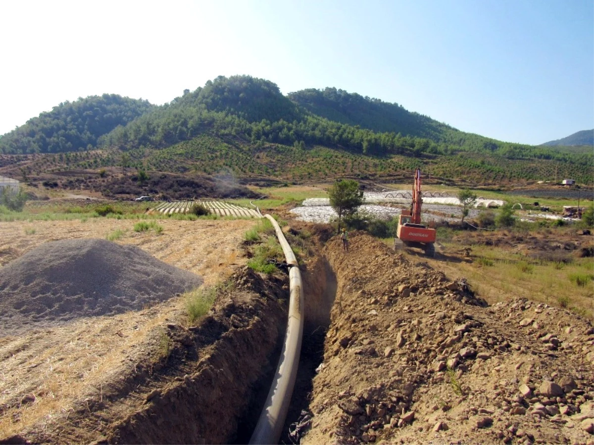 Orman ve Su İşleri Bakanlığı Alaköprü Sulama Projesine Hızla Devam Ediyor