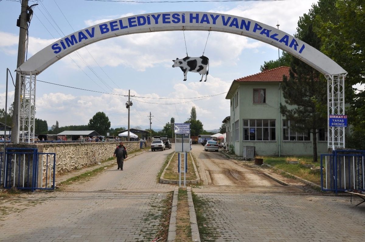 Simav\'ın Hayvan Pazarı Yeniden Açıldı