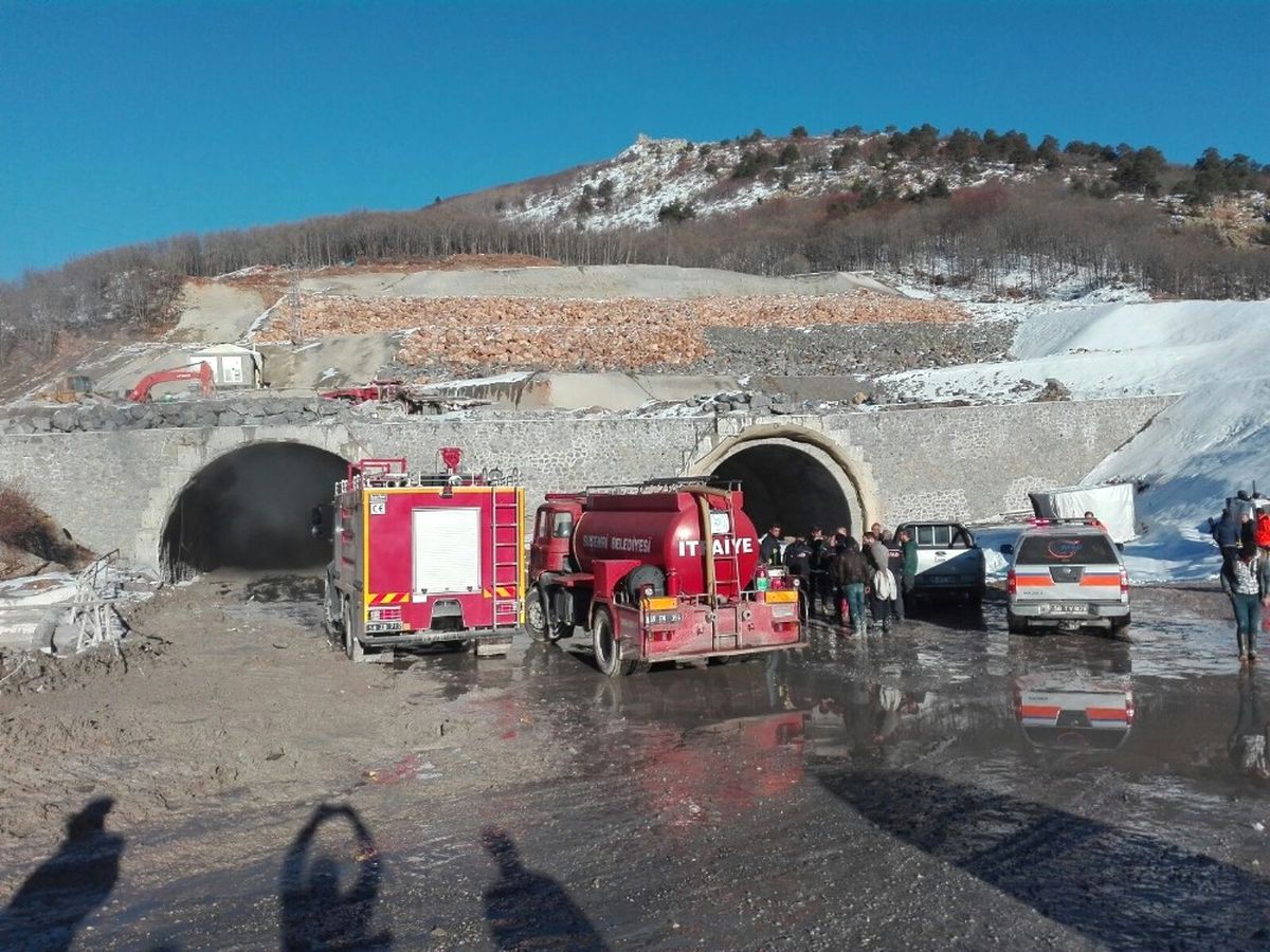 Tünel İnşaatında Yangın