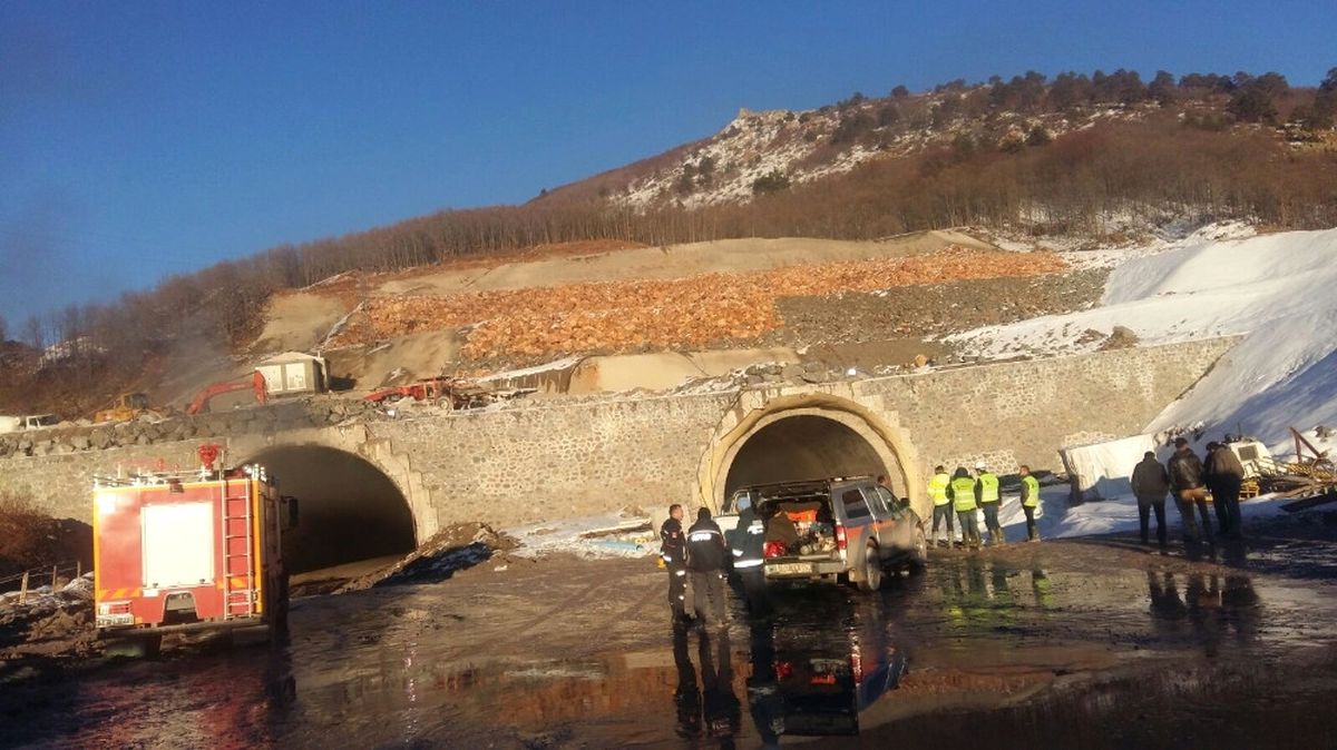 Tünel İnşaatında Yangın