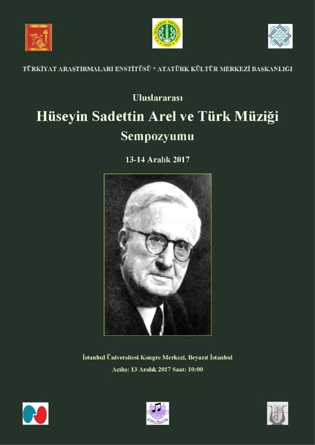 Uluslararası Hüseyin Sadettin Arel ve Türk Müziği Sempozyumu İstanbul\'da Düzenlenecek