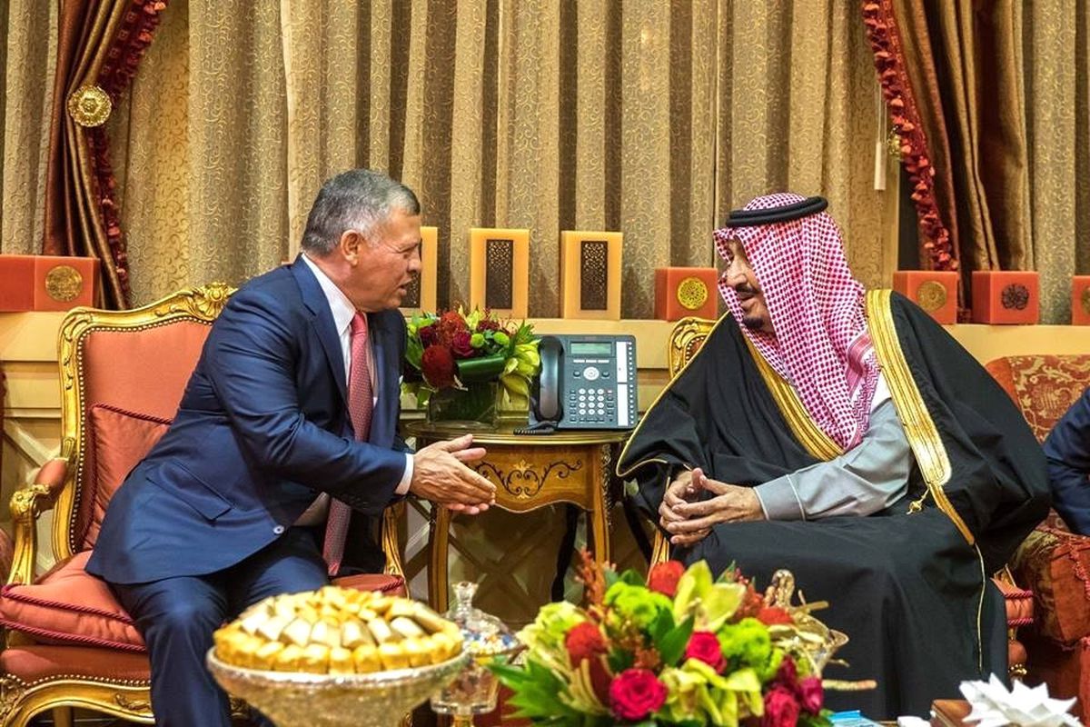 Ürdün Kralı Iı. Abdullah, Riyad\'da Kral Salman Bin Abdulaziz ile Bir Araya Geldi