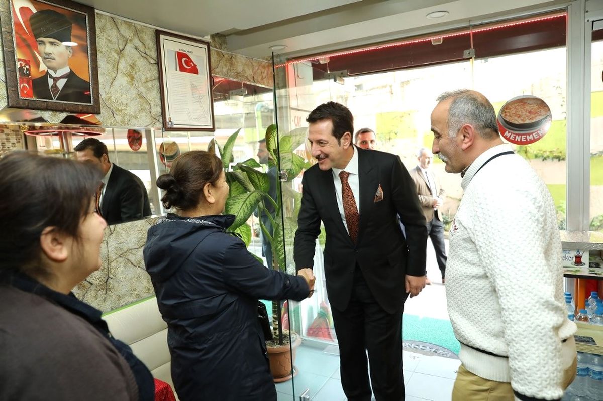 Başkan Tok\'un Ağabali Caddesi Gezisi