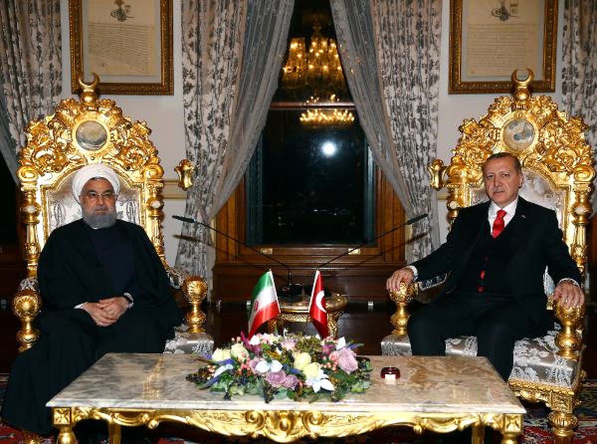 Cumhurbaşkanı Erdoğan Ruhani ile Görüştü