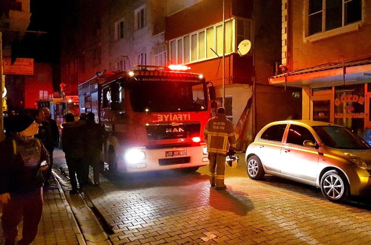 Elektrikli Şofben Yangın Çıkarttı