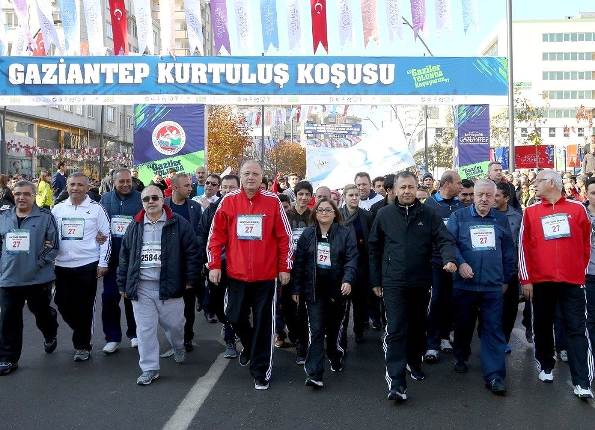 Gaziantep\'te 19 Bin TL Para Ödüllü "Kurtuluş" Koşusu