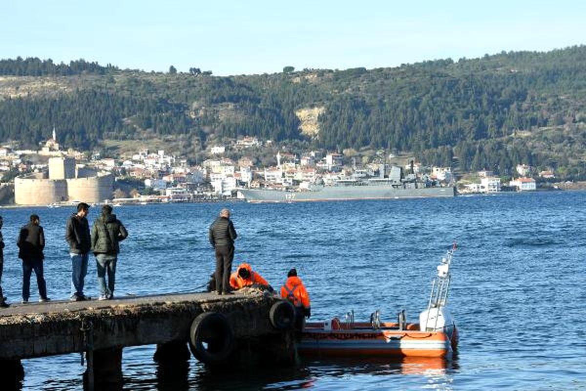 Rus Savaş Gemisi Akdeniz\'e İniyor