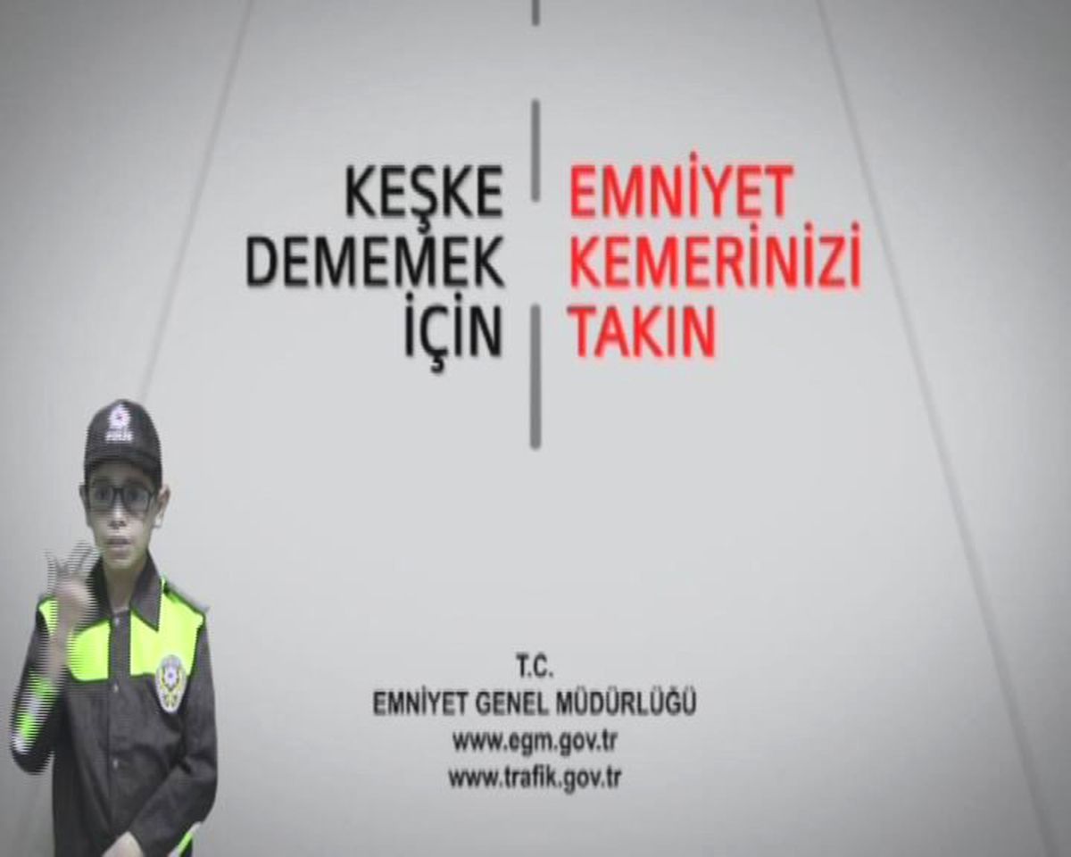 Trafik Spotlarını İşaret Diline Çevirdiler