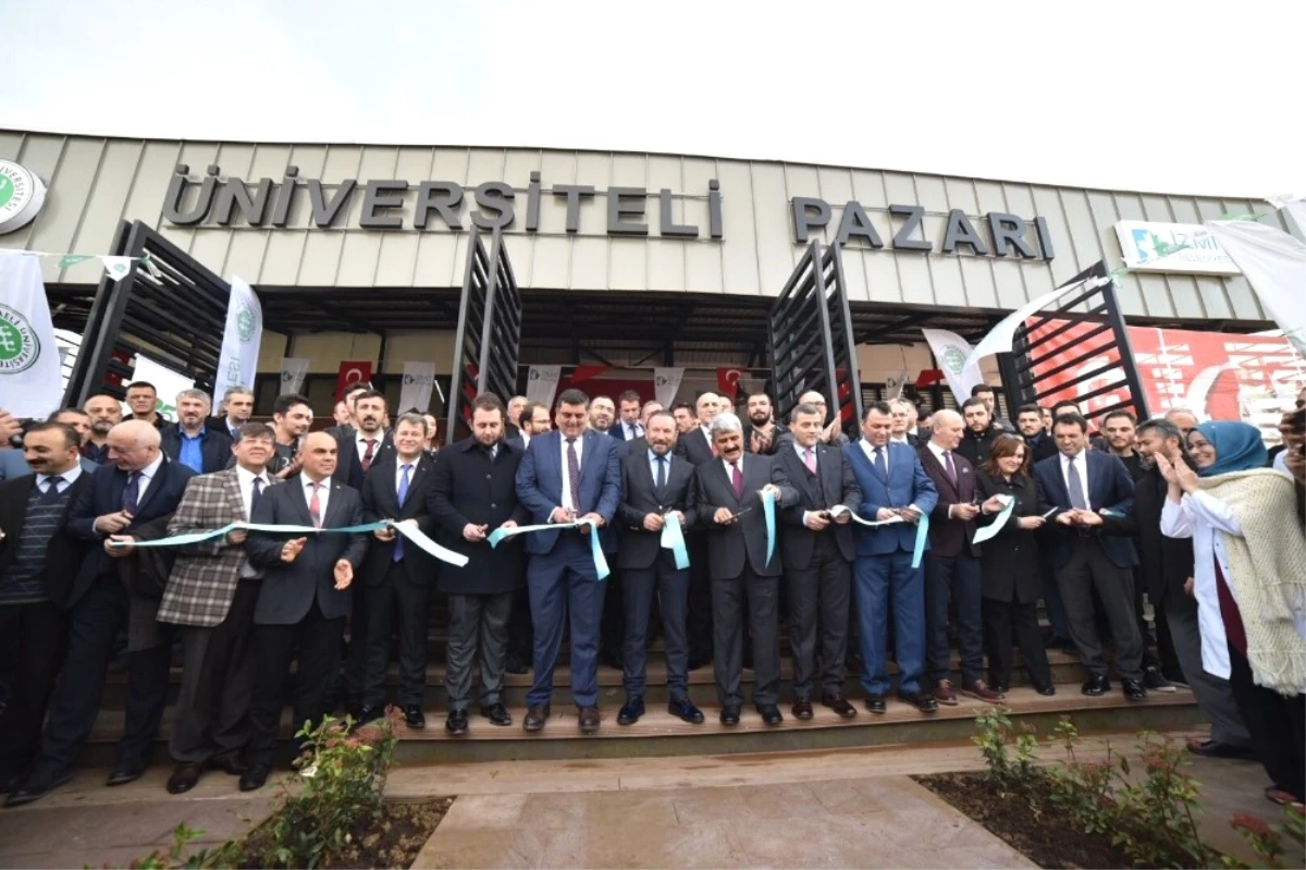 Türkiye\'nin İlk Üniversiteli Pazarı İzmit\'te Açıldı