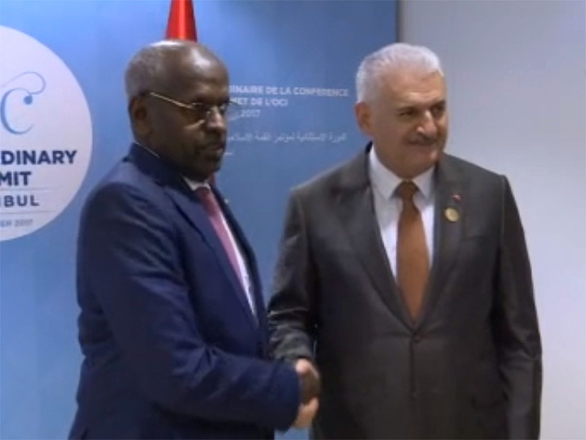Yıldırım, Cibuti Başbakanı Muhammed ile Görüştü