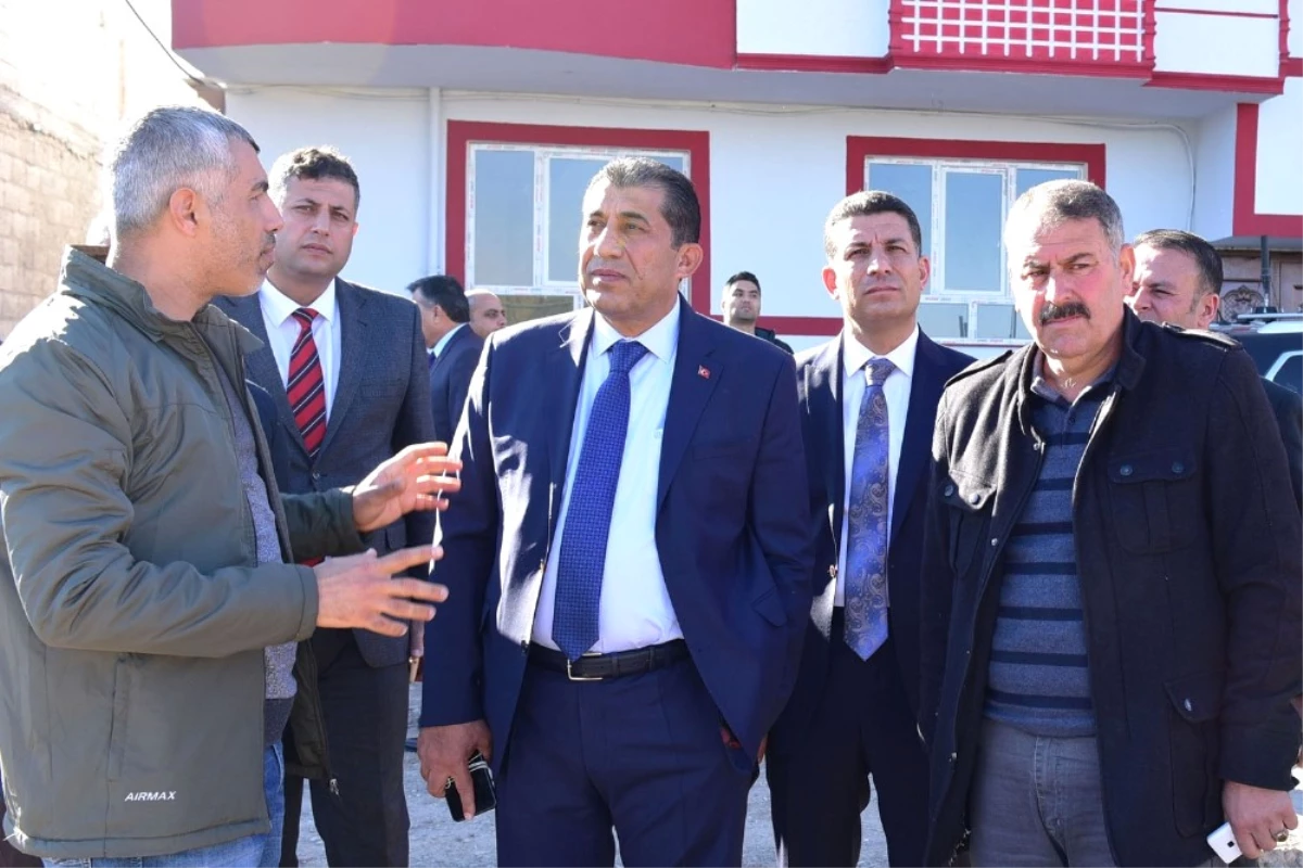 Ceylanpınar Stadında Çevre Düzenlemesine Başlandı