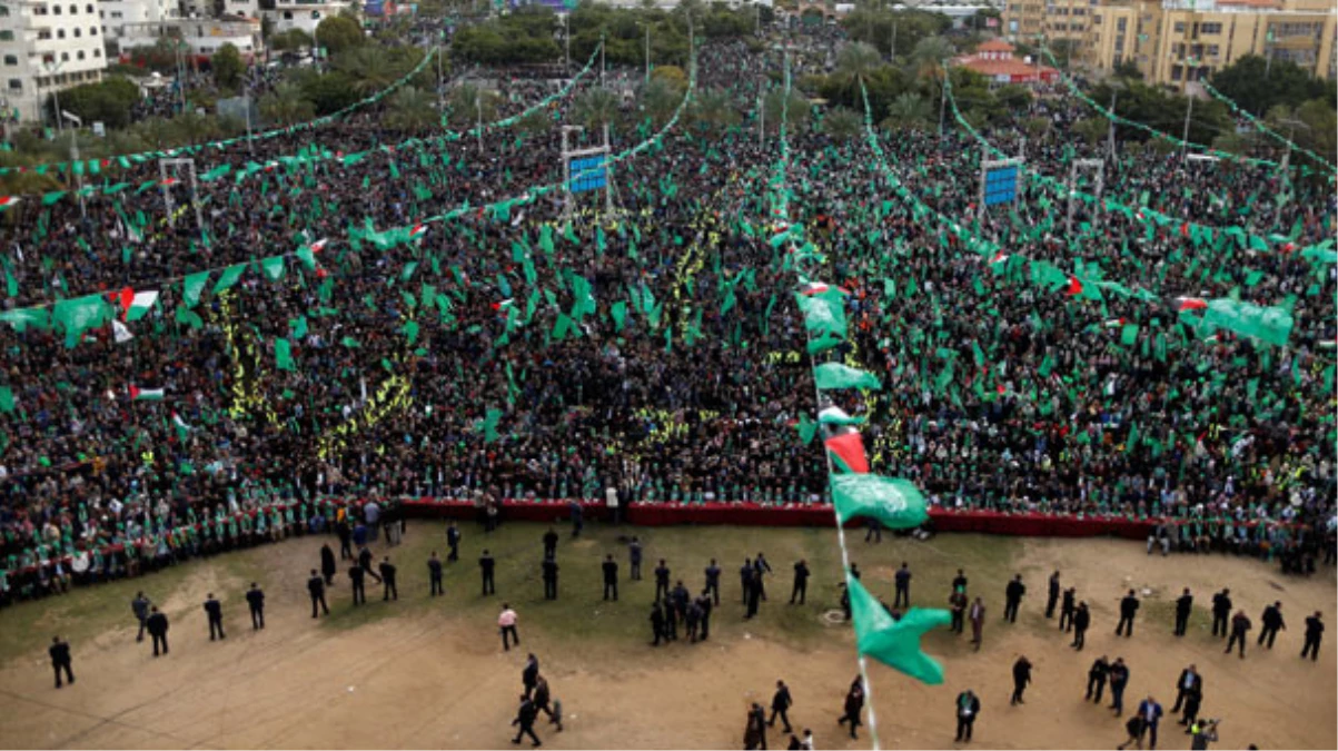 Hamas Otuzuncu Yılını Kutluyor! Fotoğraflar Arka Arkaya Geldi