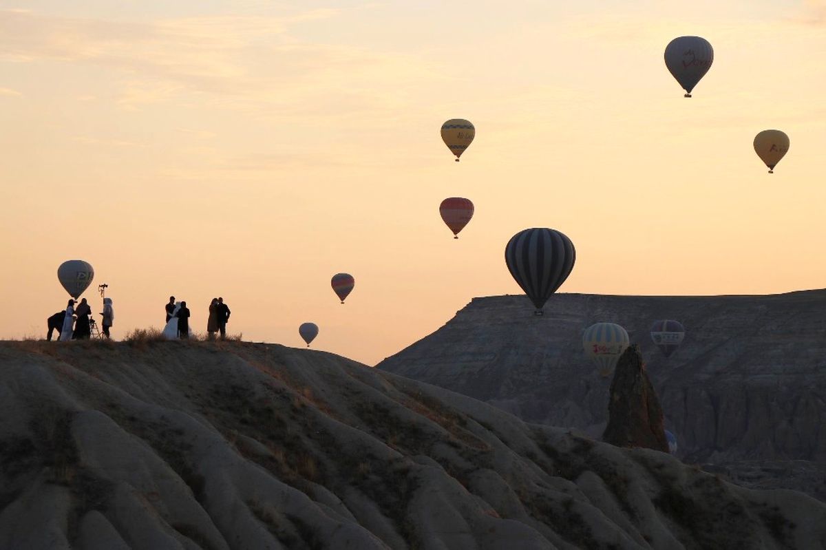 Kapadokya Bölgesini 11 Ayda 2 Milyon 100 Bin Turist Ziyaret Etti