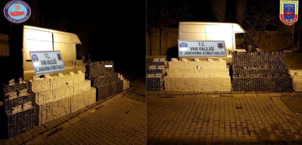 Karayolu ile Taşınan Teknede 33 Bin 720 Paket Kaçak Sigara Ele Geçirildi