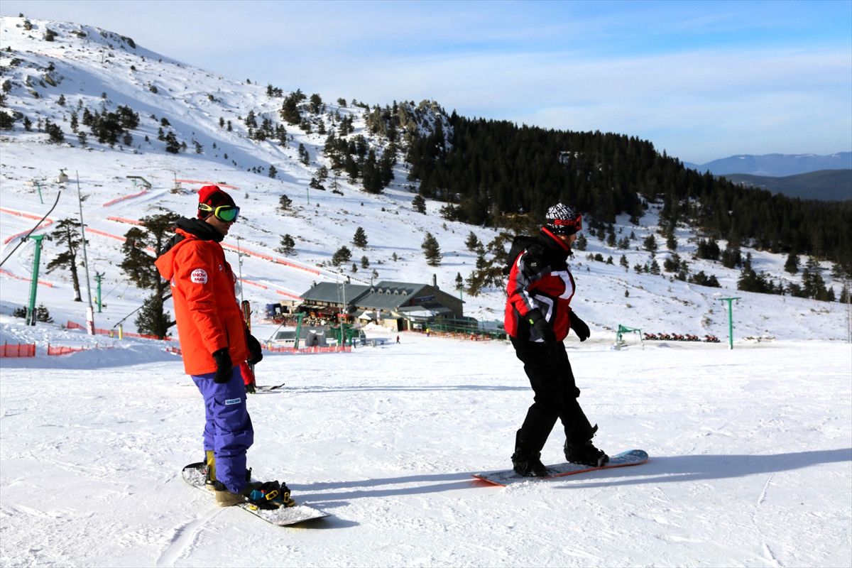 Kartalkaya\'da Kayak Keyfi