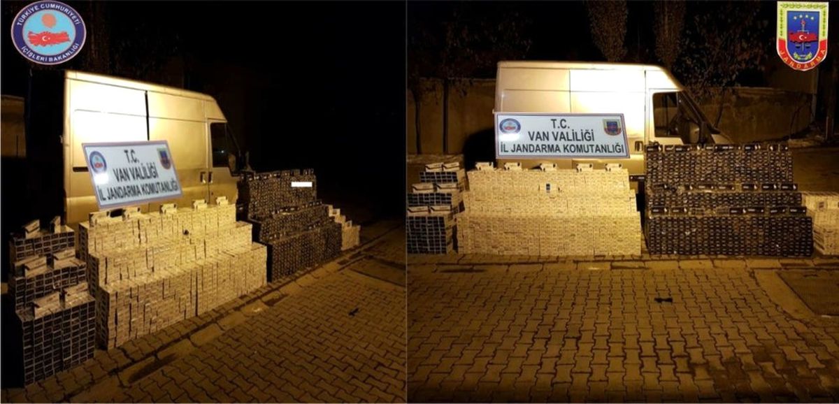 Tekneyle Sigara Kaçakçılığı Jandarmaya Takıldı