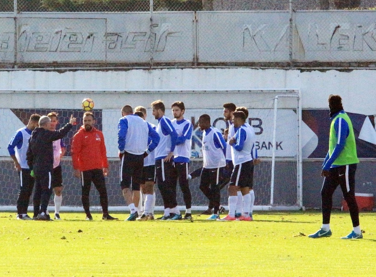 Trabzonspor, Bursaspor Maçı Hazırlıklarını Sürdürdü