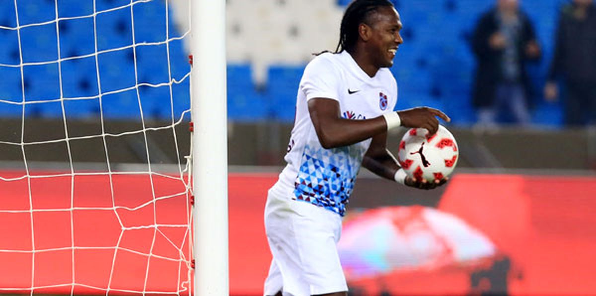 Trabzonspor\'un Nöbetçi Golcüsü Rodallega