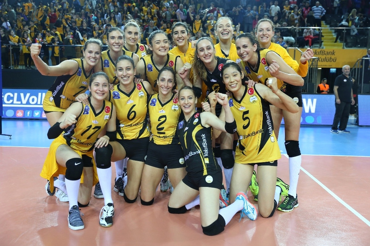 Vakıfbank Şampiyonlar Ligi\'ne Galatasaray\'ı Yenerek Başladı