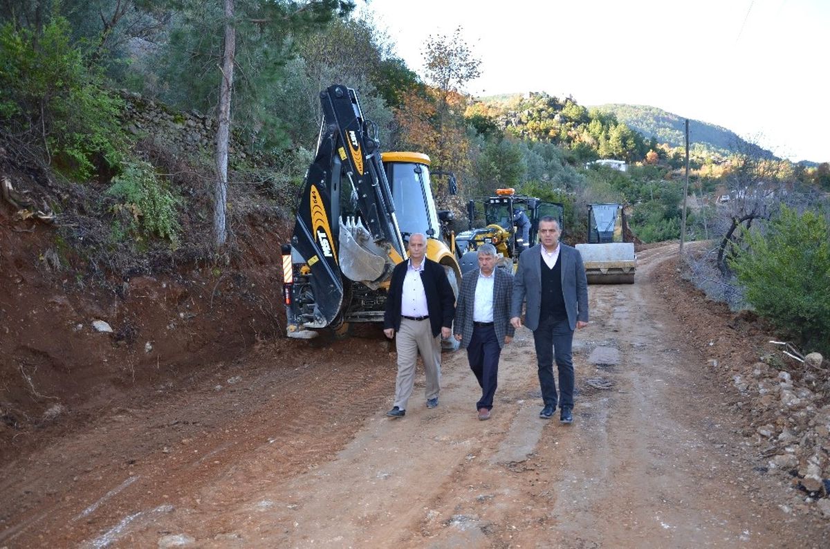 Alanya Süleymanlar Grup Yolu Genişliyor