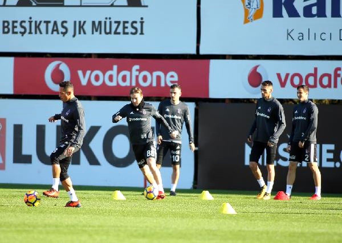 Beşiktaş\'ın Osmanlıspor Maçı Hazırlıkları Devam Ediyor