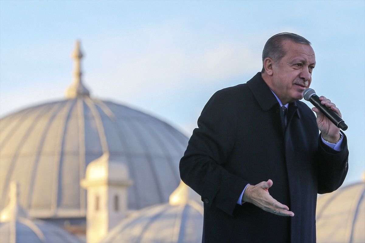 Cumhurbaşkanı Erdoğan, Ümraniye\'de Halka Seslendi