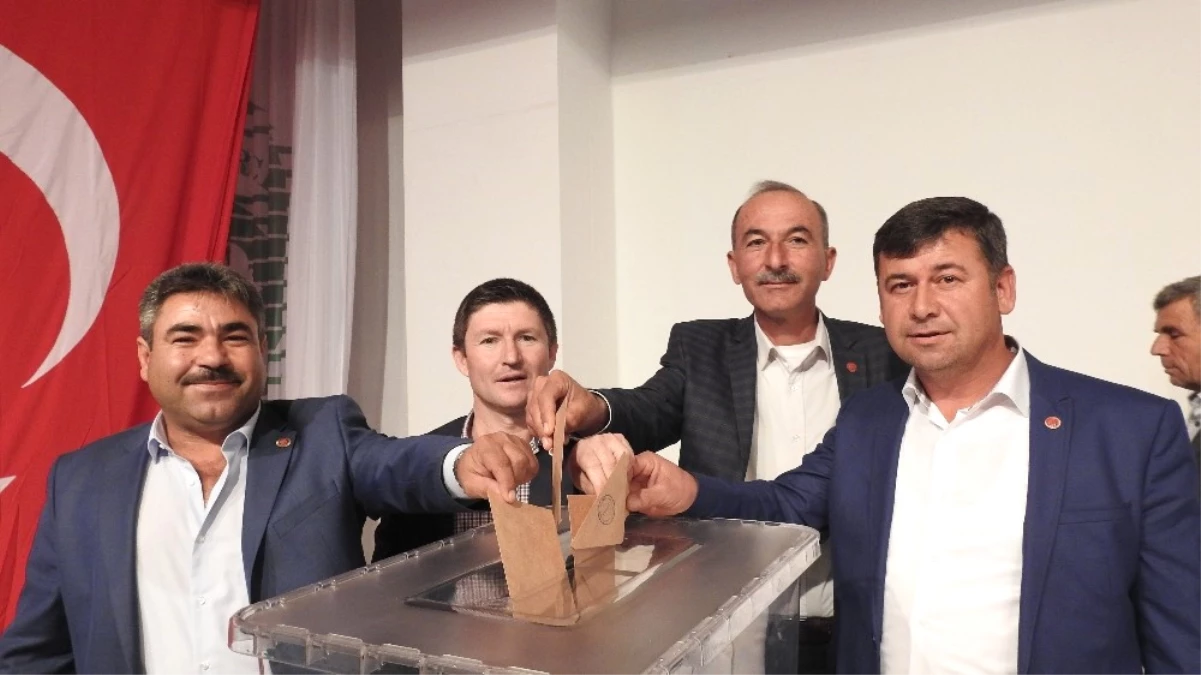 Demirci Sydv Mütevelli Heyetinde Muhtar Seçimi Yapıldı