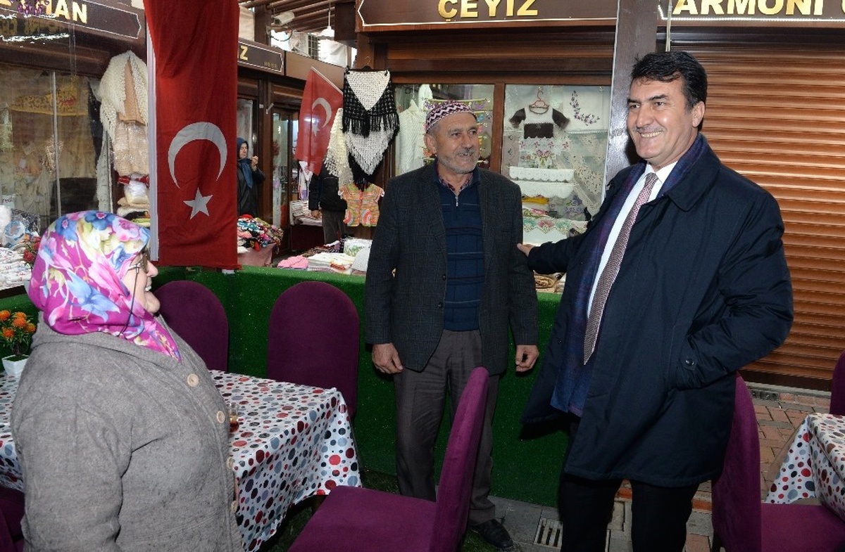 Dündar Çarşı Esnafıyla Buluştu