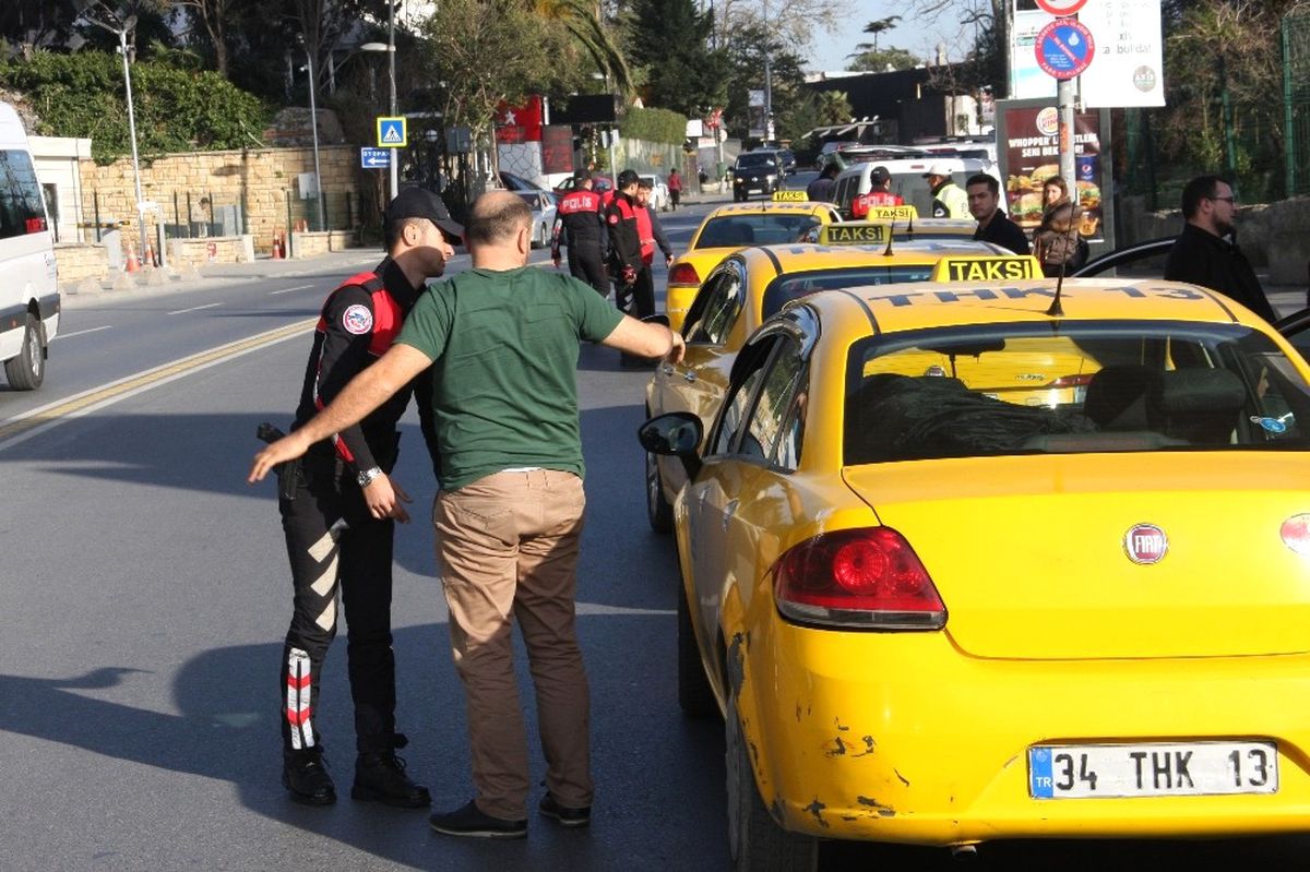 Emniyetten Ticari Taksilere Denetim