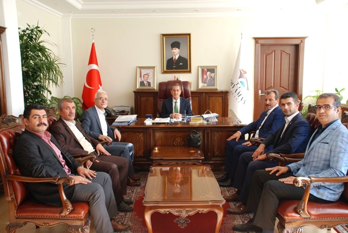 Feyim Bingöl, Adıyaman Valisi Naci Kalkancı ile Bir Araya Geldi