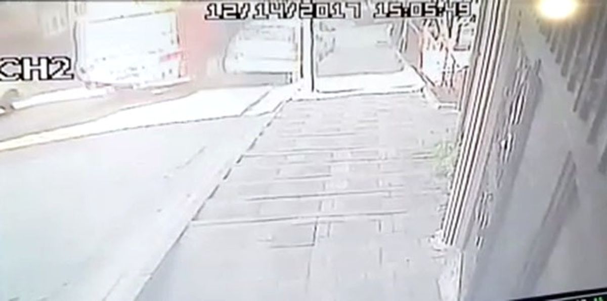 Kağıthane\'de Faciadan Dönülen Anlar Kamerada