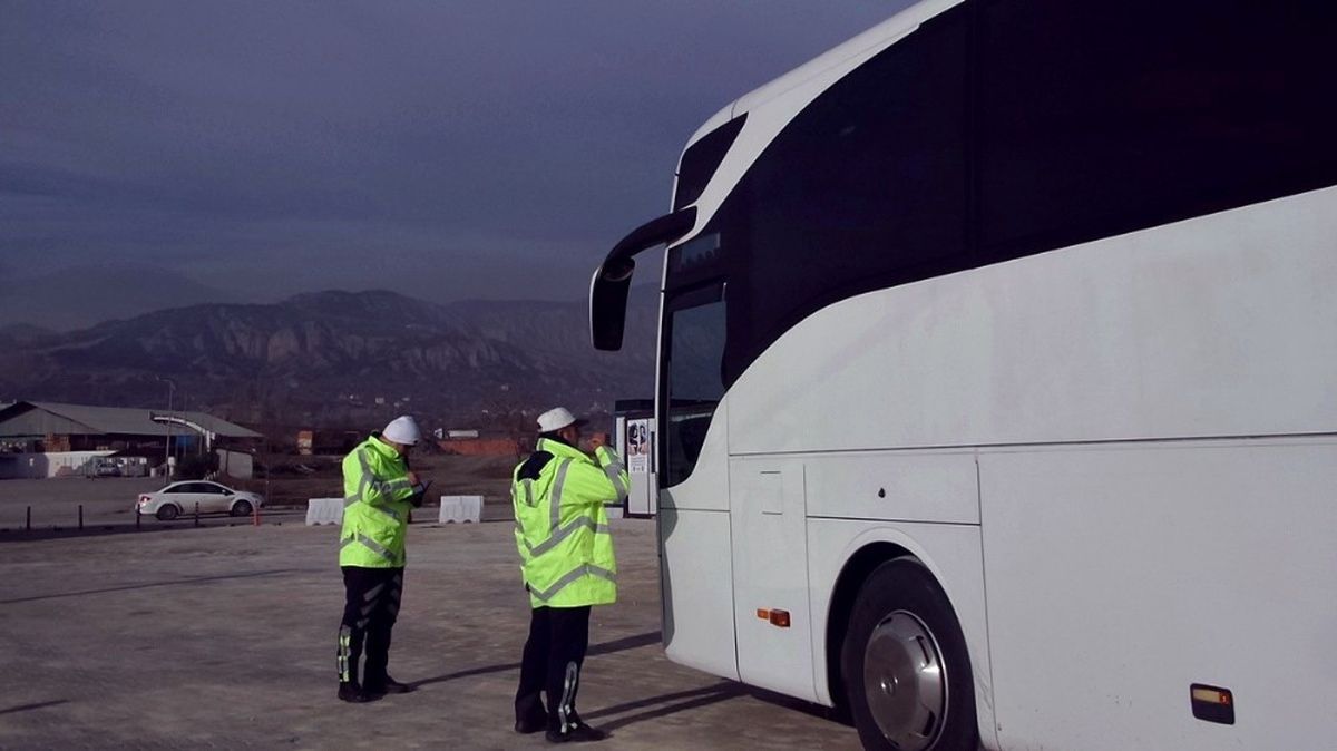 Kastamonu\'da Kış Lastiği Denetimlerinde Şoförlere Ceza Yağdı