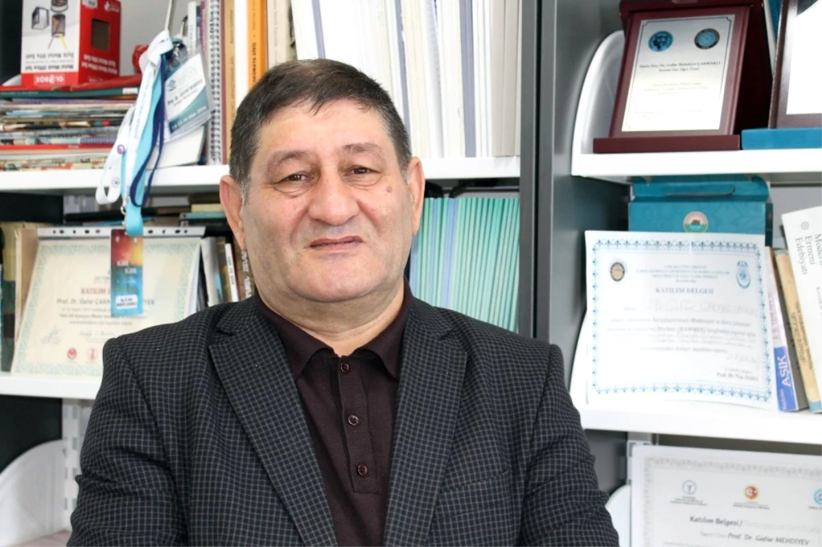 Prof. Dr. Mehdiyev: "Benard\'ın Kitabı İlk Kez Avrupalı Bir Yazarın Ermeni Soykırımı Olmadığını...