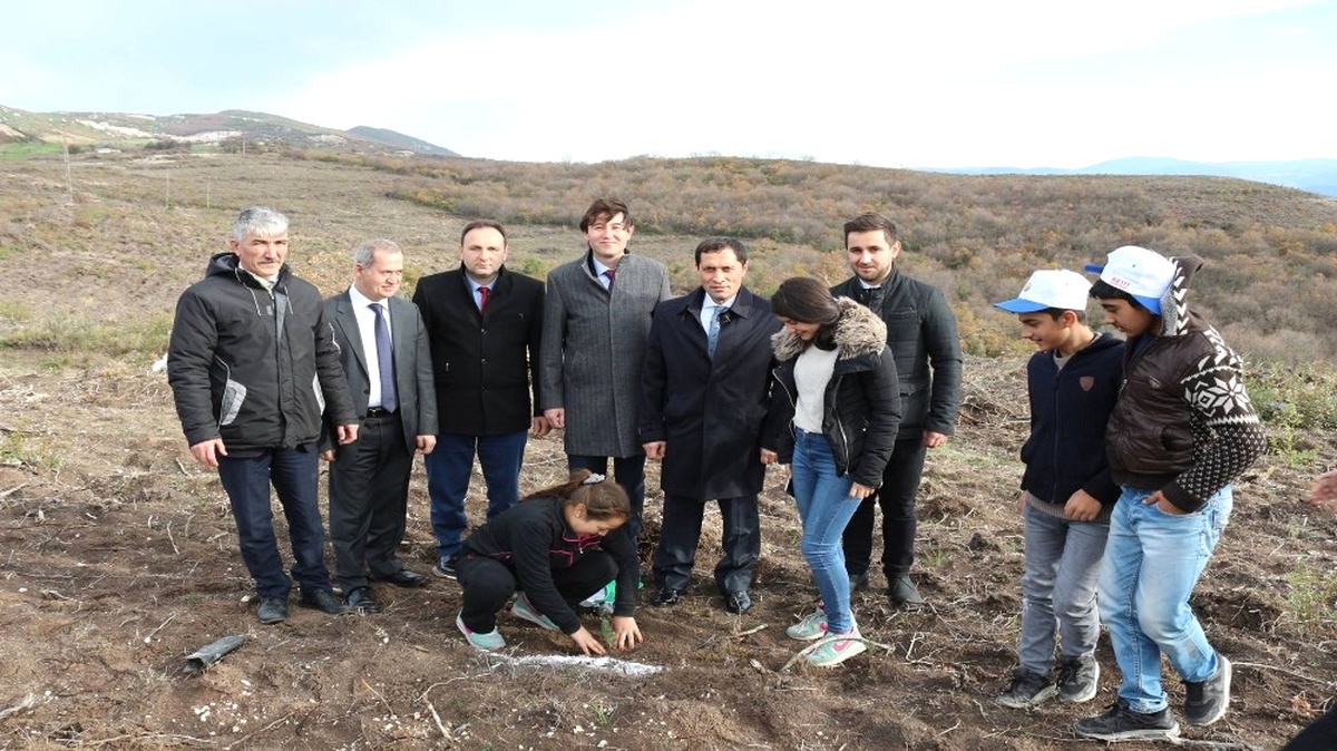 Roman Öğrenciler Fidan Dikti
