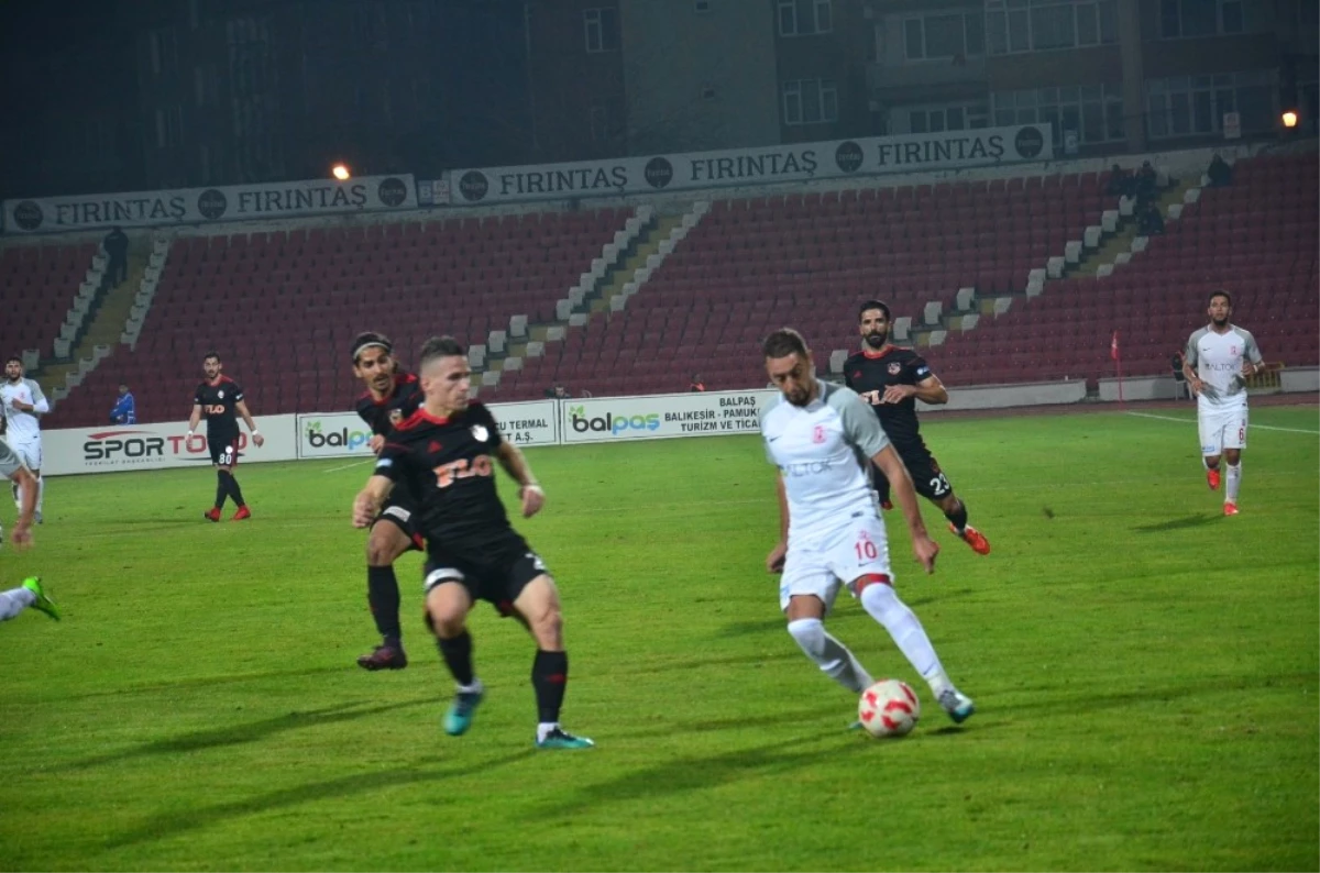 Tff 1. Lig: Balıkesirspor Baltok: 1 - Gazişehir Gaziantep: 0 (Maç Sonucu)