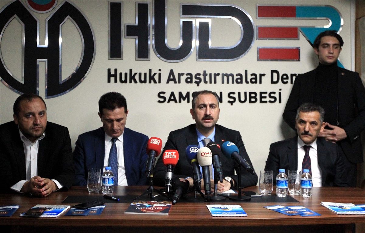 Adalet Bakanı Gül, Samsun\'da