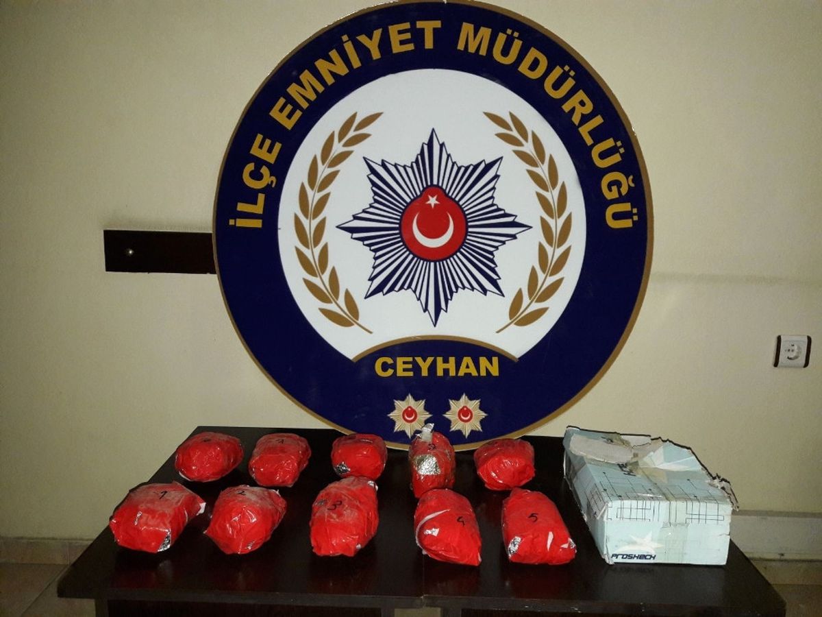 Adana\'da 5 Kilo 150 Gram Eroin Ele Geçirildi