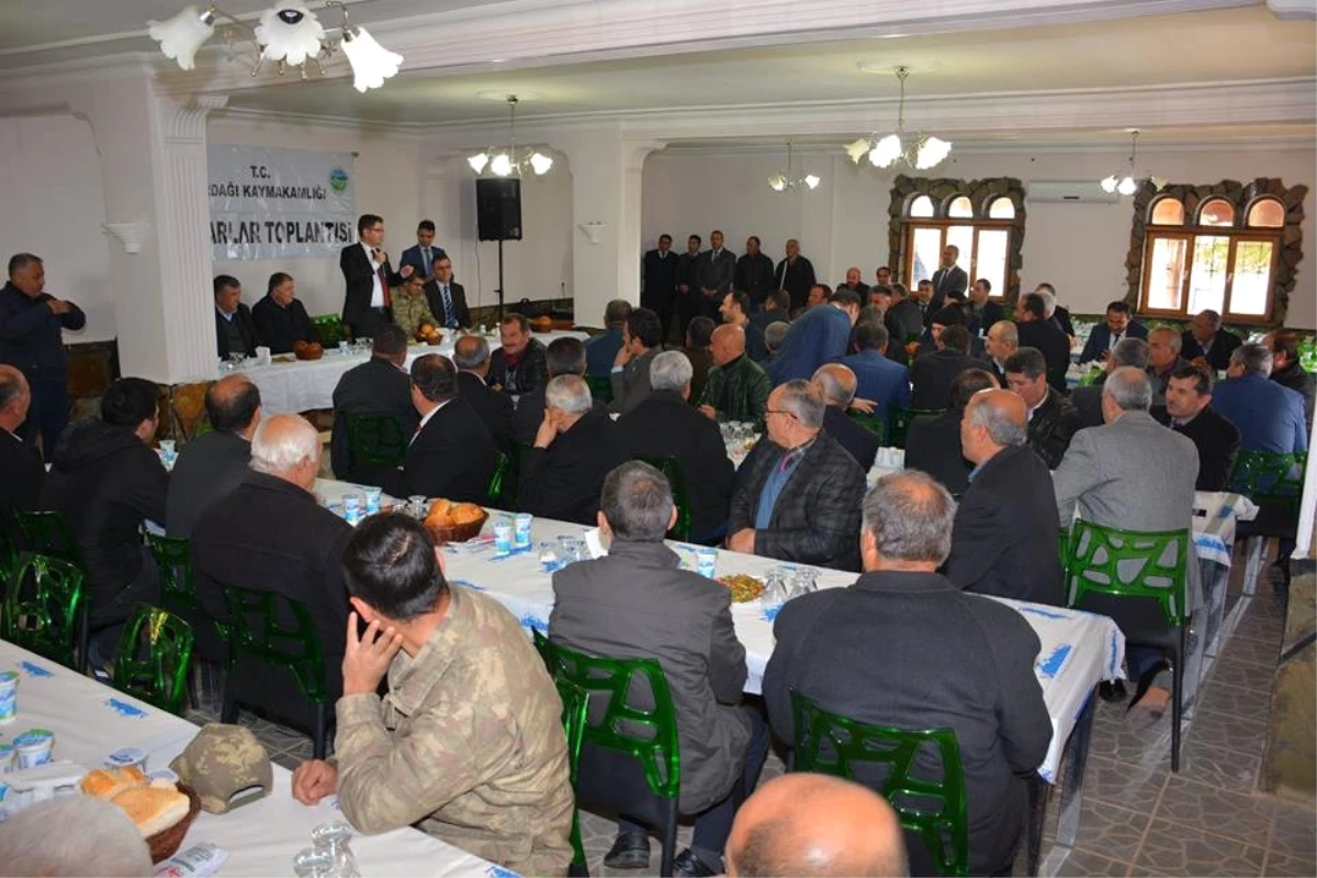 Aralık Ayı Muhtarlar ve Güvenlik Toplantısı Yapıldı.