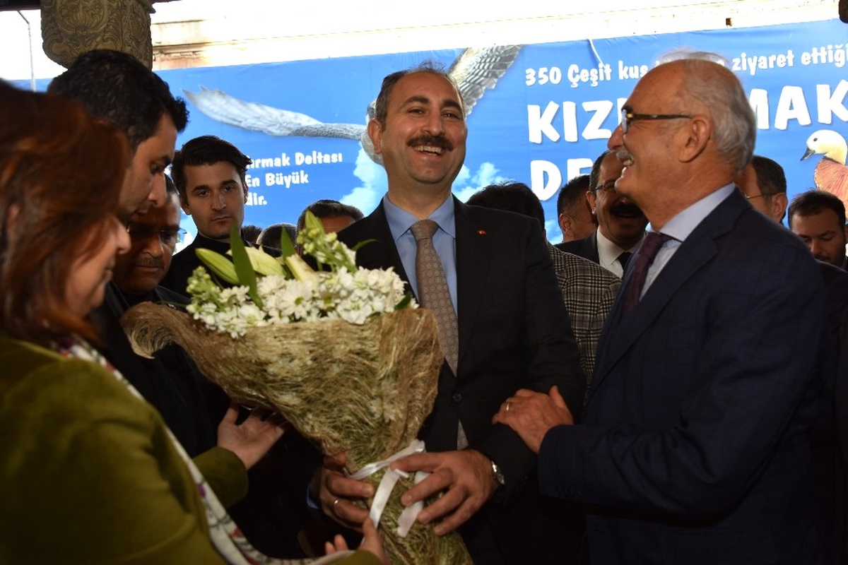 Başkan Yılmaz Adalet Bakanı\'nı Ağırladı