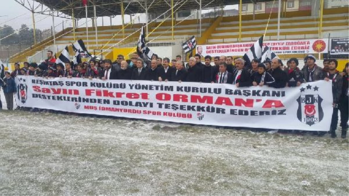 Beşiktaş\'tan Muş İdmanyurdu Kulübü\'ne Malzeme Desteği